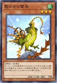霞の谷の雷鳥