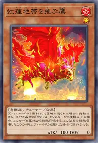 紅蓮地帯を飛ぶ鷹