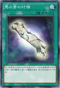 馬の骨の対価